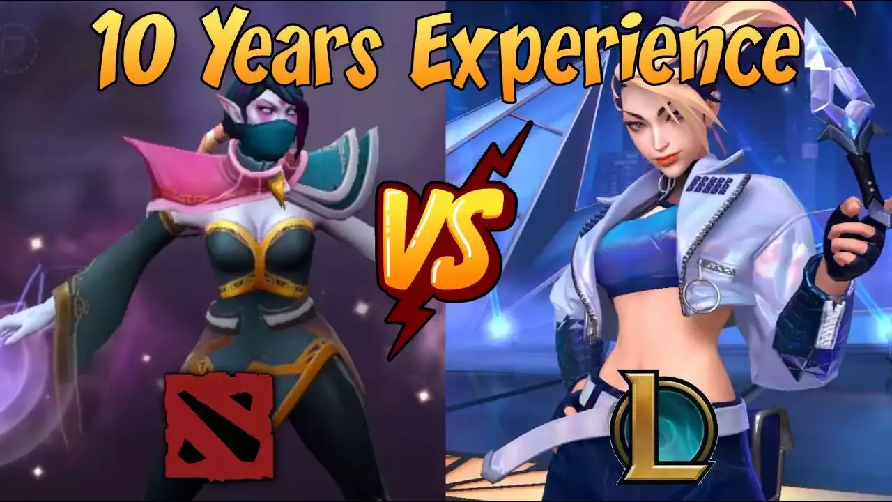 Untersuchen Sie den Kampf der Communitys zwischen League of Legends und Dota 2